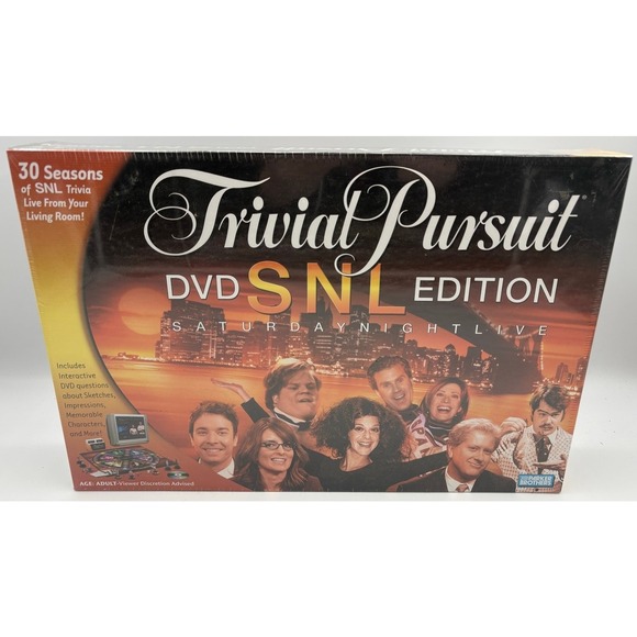 Parker Brothers Other - Trivial Pursuit DVD SNL Saturday Night Live Edition Parker Brothers Sealed 2006